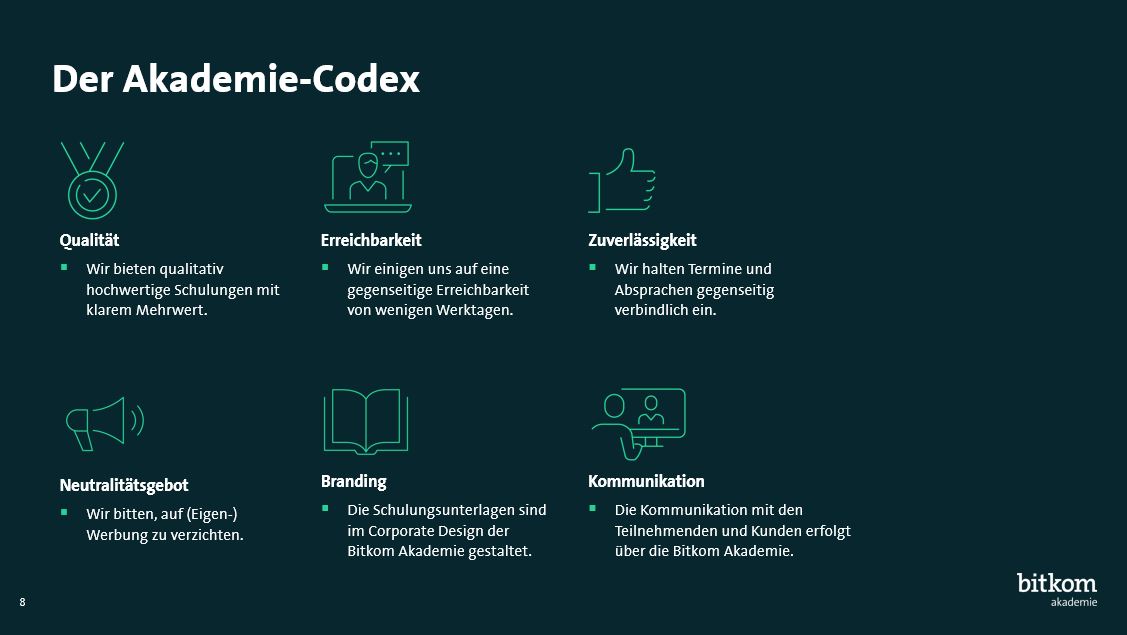 Codex Bitkom Akademie
